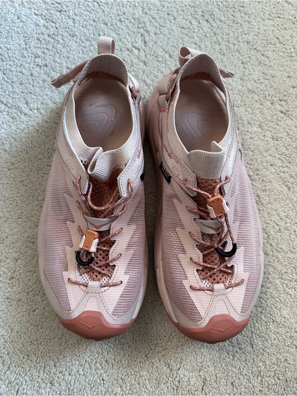 Hoka Women's Peach Slip-On Athletic Sneakers - Picture 2 of 6
